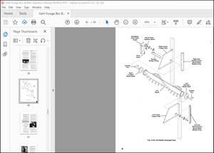 Gehl BU960 Forage Box Operator’s Manual 902995 – PDF DOWNLOAD