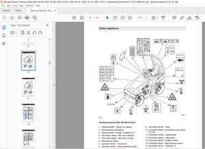 Bomag BW 100AD-4 BW 120 AD-4 BW 125 AD-4 BW 100 AC-4 BW 120 AC-4 BW 125 AC-4 Roller Operating Manual