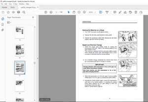 Kawasaki Authent 80ZA 80ZA-2 85ZIV 85ZIV-2 Wheel Loader NISSAN PE6T34 Engine Parts Manual - PDF 