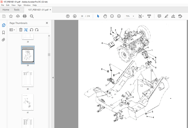 Komatsu Forklift FG (D)20/25/30-11 FG (D) 20H/25H-11 F030H-11 FG (D) Parts Manual - PDF DOWNLOAD