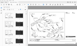 Merlo Forest Tractor MM350B-V.01 Spare Parts List SAV C011A01 – PDF DOWNLOAD