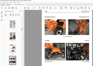 XTREME Snorkel Telehandler XR5519 SR5519 Operator’s Manual PDF