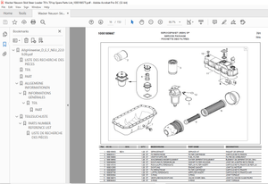Wacker Neuson Skid Steer Loader 701s 701sp Spare Parts List Manual 1000186575 - PDF DOWNLOAD