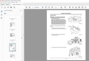 KCM 62Z7/67Z7/67TM7 Wheel Loader ISUZU 4HK1 Engine OPERATION &amp; MAINTENANCE MANUAL  - PDF DOWNLOAD