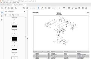 Wacker Neuson 2503 Crawler Excavator Parts Manual 1000015263 - PDF DOWNLOAD