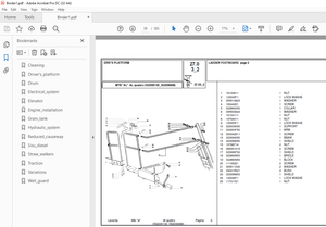 Laverda AL Quattro Agricultural Tractor Parts Manual 552000130-552009999 – PDF DOWNLOAD