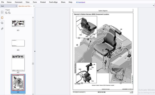 John Deere 550K &amp; 650K Crawler Dozer Operation &amp; Test Technical Manual TM13356X19 - PDF DOWNLOAD