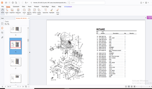 Yamaha YZF600RJ(5AH1) U49 YZF600RJC(5HA2) California 1997 Parts Manual - PDF DOWNLOAD