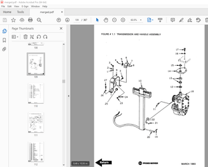 BT Prime-Mover MX-65 RX-65 Electric Pallet Truck Parts Manual - PDF DOWNLOAD