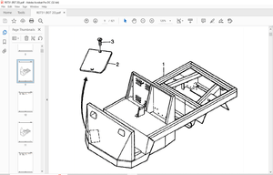 STILL STED Forklift R 07-20 Electric Tractor Spare Parts List Manual – PDF DOWNLOAD