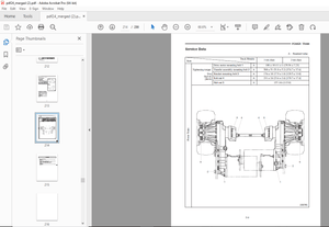 Mitsubishi Forklift Truck FB16NT FB18NT FB20NT Service Manual P.NO 999719-78110 - PDF DOWNLOAD
