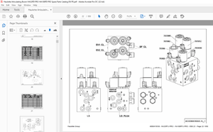 Haulotte Forklift HA32RTJ PRO – HA100RTJ PRO Spare parts Manual  – PDF DOWNLOAD