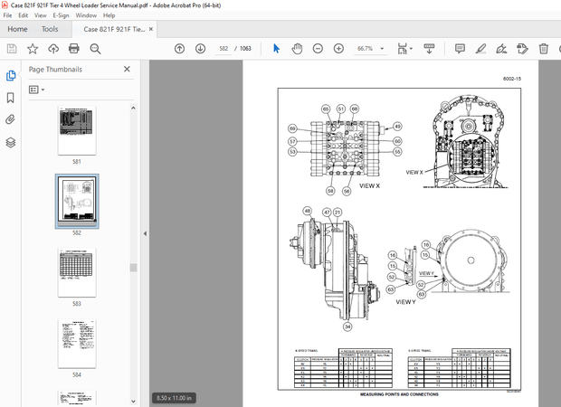 Case 821F 921F Tier 4 Wheel Loader Service Manual - PDF DOWNLOAD