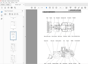 Hyundai HL760 (#1001 - #1301) Wheel Loader Operator&#x27;s Manual - PDF DOWNLOAD