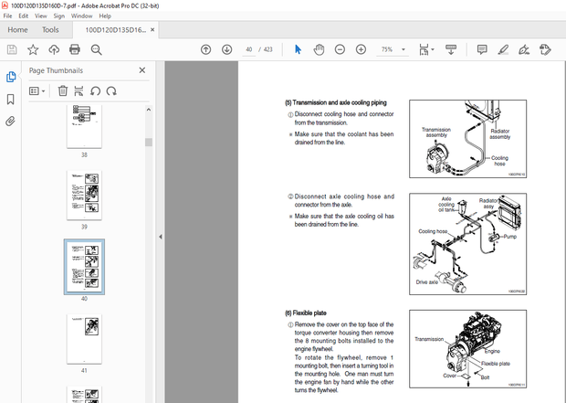 Hyundai 100D/120D/135D/160D-7 Diesel Forklifts Trucks Service Manual 2023  – PDF DOWNLOAD
