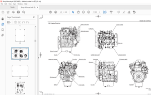 Sakai SW300-1 SW/TW320-1 TW/TW330-1 Shop Manual 3498-64454-0  PDF