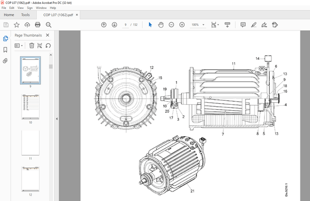 Still COP-L07 Still Electronic Documentation System Spare Parts List Manual – PDF DOWNLOAD