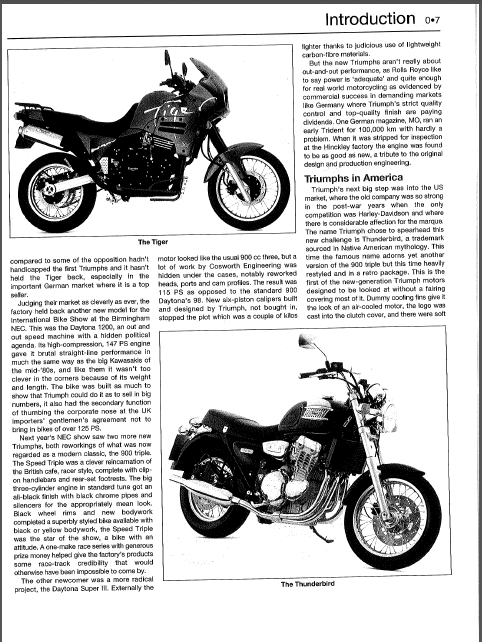 Triumph Daytona 900 885cc Service Repair Manual 1992 – 1996 – DOWNLOAD