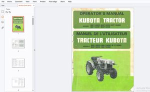 Kubota Tractor B5100D B6100D B7100D B5100E B6100E Operator’s Manual – PDF DOWNLOAD