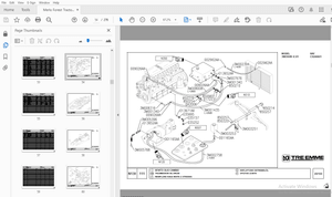 Merlo Forest Tractor 3M350B-V.01 Parts Manual SAV B9E00004 – PDF