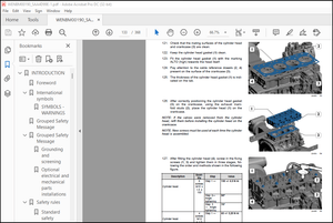 Komatsu WB93R-8 WB93S-8 WB97R-8 WB97S-8 Engine Shop Manual – PDF DOWNLOAD