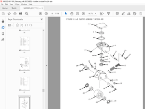 BT Prime Mover PE45 PE45R Electric Low Lift Truck Parts Manual - PDF DOWNLOAD