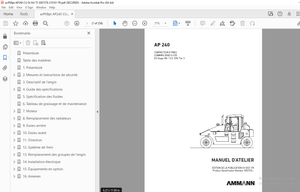 AMMANN AP 240 COMPACTEUR À PNEU MANUEL D’ATELIER 3001576 - PDF DOWNLOAD