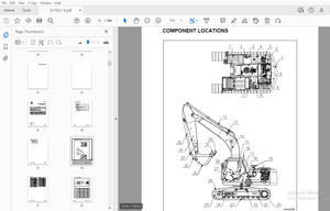 Daewoo Excavator Solar 170LC-V Shop Manual 023-00032E - PDF DOWNLOAD