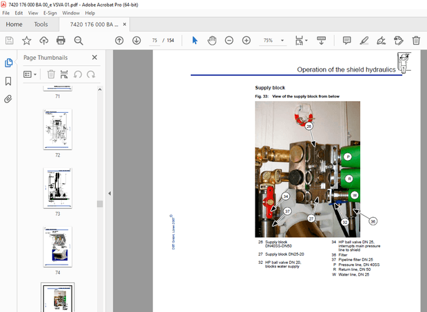 CAT DBT-shield 1020/2200-2X2771-1750 Operating Manual - PDF DOWNLOAD 