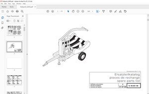 Pottinger Tractor ROLLPROFI G 400 Spare parts list Manual – PDF DOWNLOAD