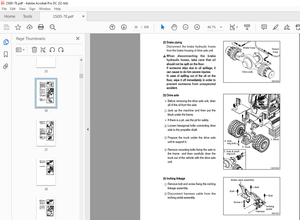Hyundai 250D-7E Diesel Forklifts Trucks Service Manual 2023 –  PDF DOWNLOAD