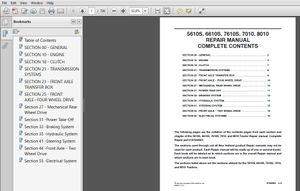 New Holland 5610S, 6610S, 7010, 7610S, 7810S, 8010 Repair Manual - PDF DOWNLOAD