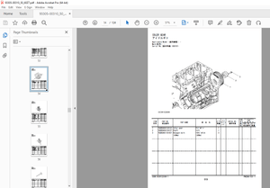 Kawasaki Engine DEUTZ TCD3.6L4 For 50Z7 60Z7 Parts Manual - PDF DOWNLOAD