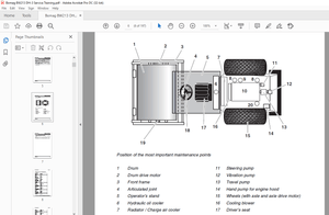 Bomag BW 213 D DH PDH – 3 BW 214 DH PDH-3 Deutz 2012C 1013EC rollers Service Manual 00809977 PDF
