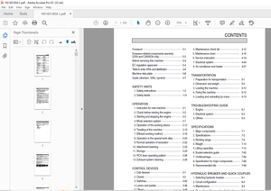 Hyundai HX160A L HX180A L Crawler Excavator Operator’s Manual 2023 – PDF DOWNLOAD