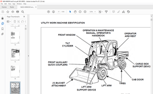 Bobcat Toolcat™ 5600 Utility Work Machine Service Manual SN A94Y11001 &amp; Above – PDF DOWNLOAD