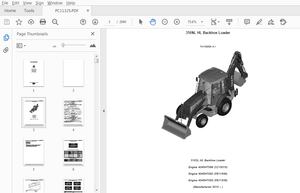 DP- John Deere 310SL HL Backhoe Loader Parts Catalog Manual  PDF DOWNLOAD