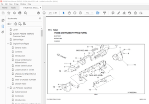 Unicarriers 1F4 WITH GK45 ENGINE Parts Manual PN PM5UC-1F4GK - PDF DOWNLOAD