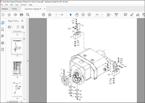 Zoomlion ZLJ5325 Special Purpose CHassis For Truck Crane Operator’s Manual – PDF DOWNLOAD