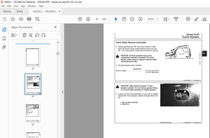 John Deere 450DLC Excavator Repair TECHNICAL MANUAL TM2362 - PDF DOWNLOAD