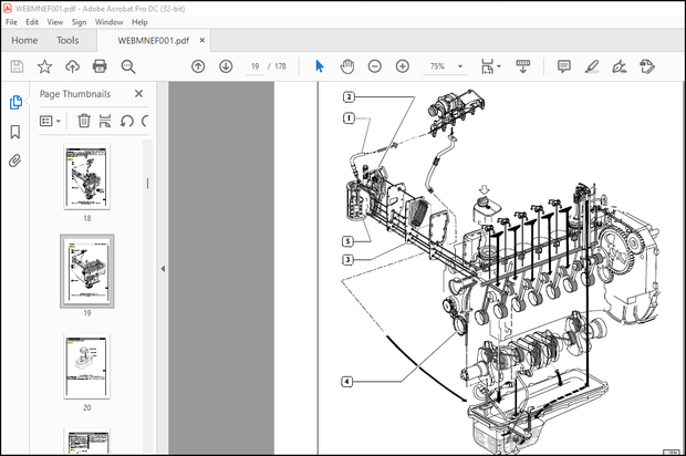 Komatsu S4D104E Series SAA4D104E Series Diesel Engine Shop Manual WEBMNEF001 – PDF DOWNLOAD