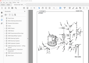 BT Prime Mover OE-35 Electric Order Selector Parts Manual - PDF DOWNLOAD