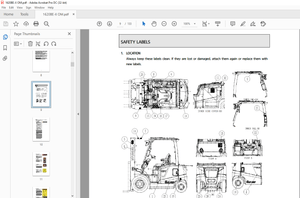 Hyundai 16/20BE-X Electric Forklift Truck Operator’s Manual 2023 - PDF DOWNLOAD