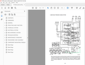 Hyundai 140LS Smart Hydraulic Excavator Service Manual 2023 PDF