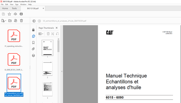 CAT 6060 6060FS Hydraulic Shovel Operation &amp; Maintenance Manual – PDF DOWNLOAD