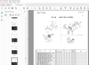 Iseki TF325F Chassis Parts Manual - PDF DOWNLOAD