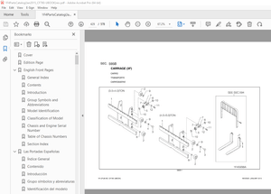 Unicarriers Nissan Forklift 1F4 WITH TB45/TD42 ENGINE Parts Manual - PDF DOWNLOAD