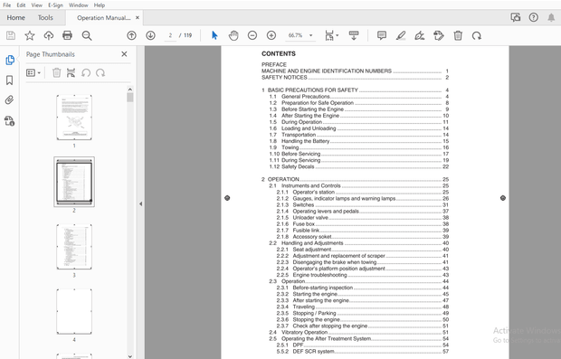 Sakai Asphalt Vibrating Roller SW774 Operation Manual – PDF DOWNLOAD