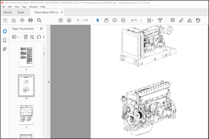 Volvo Penta TAD1240GE, TAD1241GEVE, TAD1242GEVE, TWD1240VE Group 21 Workshop Manual_336052407 – PDF 