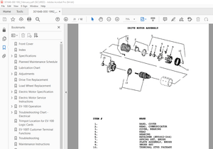 BT Prime-Mover TCB Electric Tugger Car Body Carrier Repair Manual - PDF DOWNLOAD